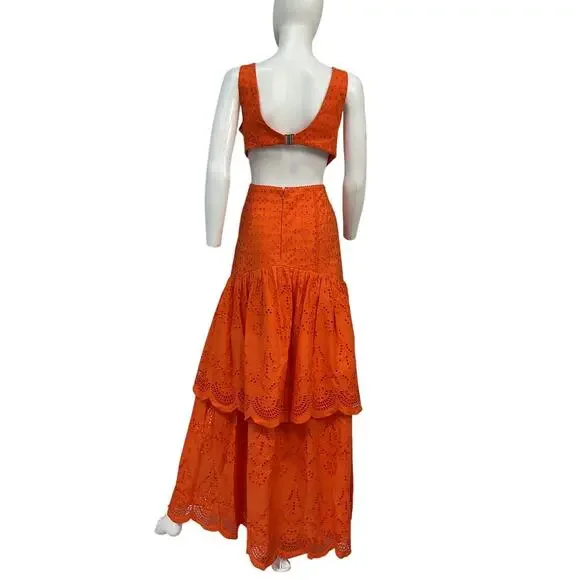 Significant Other Elegant Scarlet Juliette Maxi Dress Size 8 - Picture 3 of 5